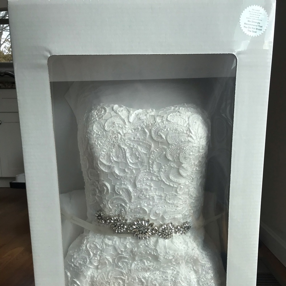 David’s Bridal Signature Galina Bridal dress